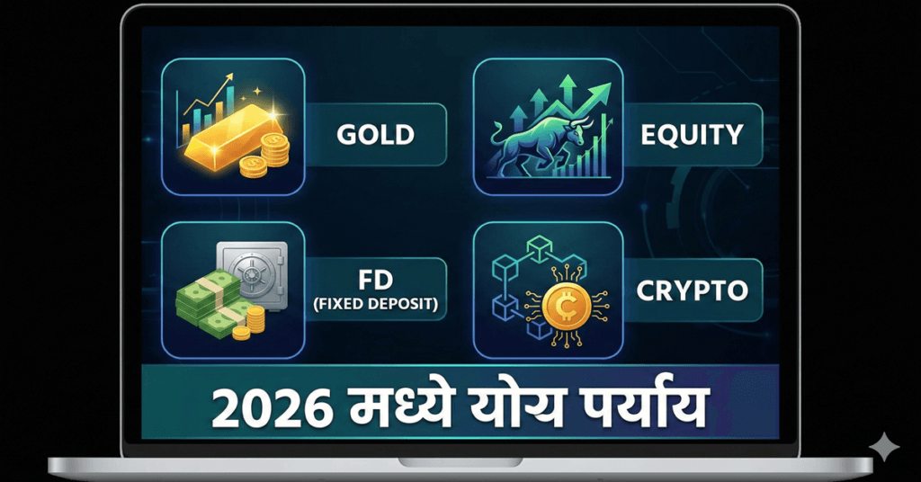 Gold vs Equity 2026 गुंतवणूक तुलना